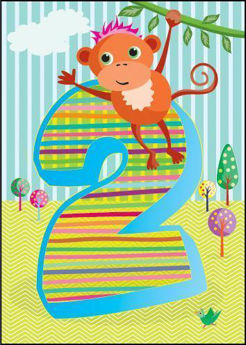 Picture of 2nd Birthday monkey