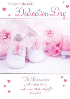 Picture of On Your Baby Girl's Dedication Day