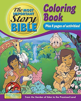Picture of Most Important Story Bible Coloring Book
