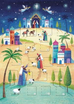 Picture of Advent Calendar Card Bethlehem