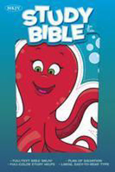 Picture of NKJV Study Bible for kids - Octopus