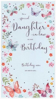 Picture of For A Special Daughter-in-Law on Your Birthday