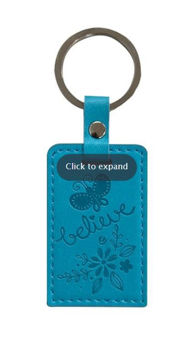 Picture of Believe Leather Lux Keyring