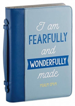 Picture of I am fearfully and wonderfully made. Bible cover.