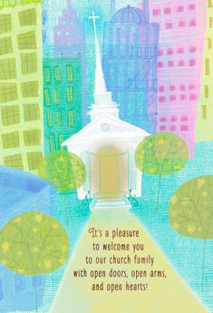Picture of It's a pleasure to welcome you to our church family with open doors, open arms, and open hearts!