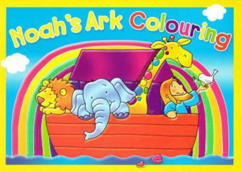 Picture of Noah's ark colouring