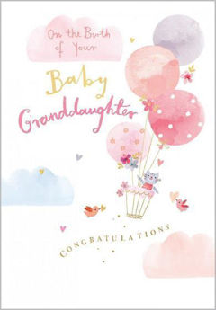 Picture of On The Birth Of Your Baby Granddaughter