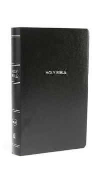 Picture of NKJV Holy Bible, black leatherflex