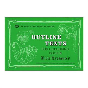 Picture of Outline Texts Colouring Book 3 Bible Treasurers