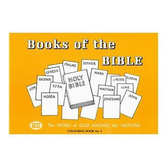 Picture of Outline Texts Colouring Book 4 Books of The Bible