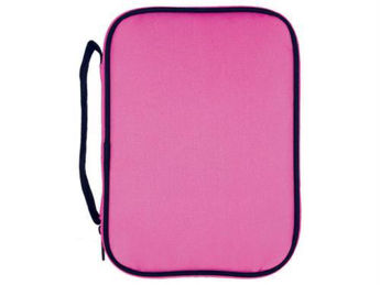 Picture of Bible Cover Pink/Black Medium