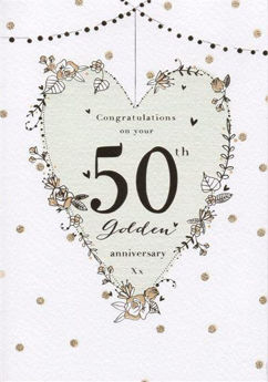 Picture of Congratulations on your 50th Golden Anniversary