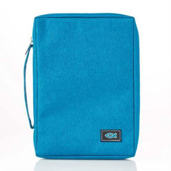 Picture of Bible case - teal blue, small