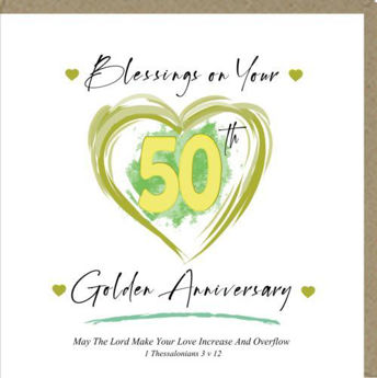 Picture of Blessings on 50th Golden Anniversary