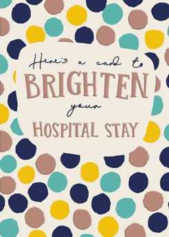 Picture of Here's a card to brighten your hospital stay