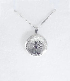 Picture of Sterling Silver Tree of Life Locket