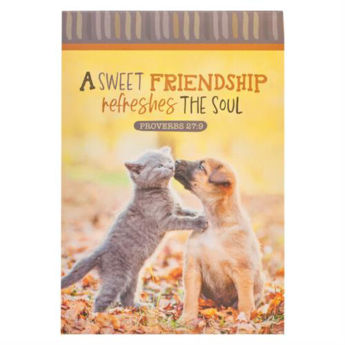 Picture of A Sweet Friendship refreshes the soul notepad
