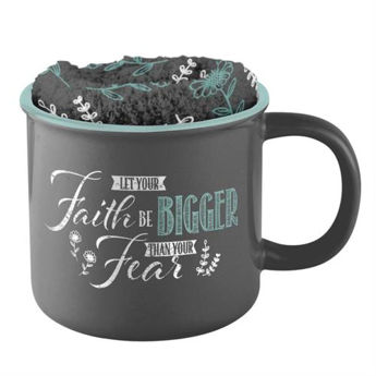 Picture of Faith Be Mug and Sock Set